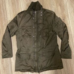 H&M, Army Green, bomber winter coat